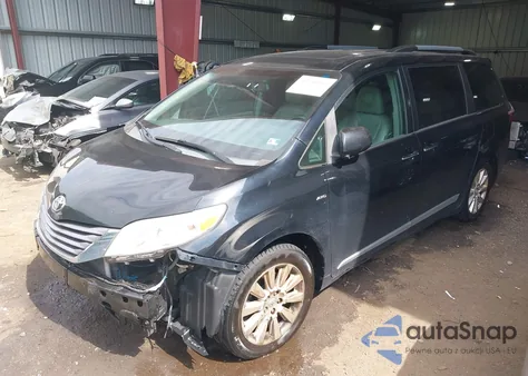 2016 Toyota Sienna Xle Premium 7 Passenger из США, поврежденный, VIN 5TDDK3DC4GS135362